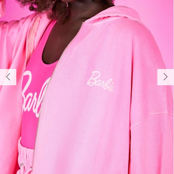 Barbie Boohoo pink hoodie Limited edition - Picture 2 of 4
